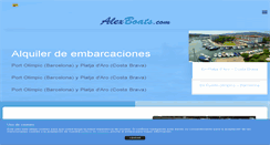 Desktop Screenshot of alexboats.com